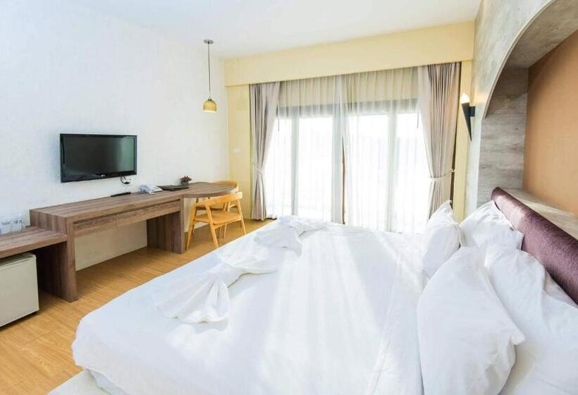 豪华房间, Baan Talay See Cream Resort