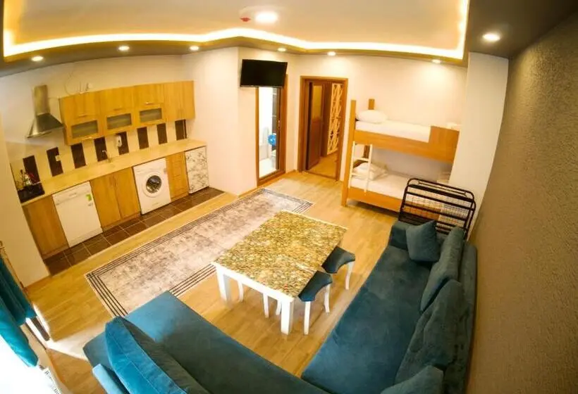 آپارتمان 1 خوابه همکف, Kusva Apart