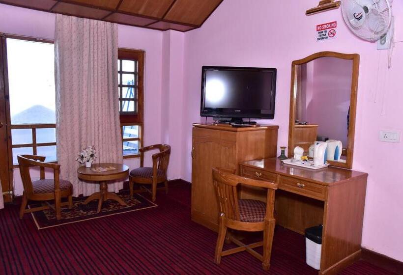 패밀리 룸, Snow King Retreat Himalayan View , Revolving Restaurant , Pinewood Cottages , Huts , Villas , Rooms