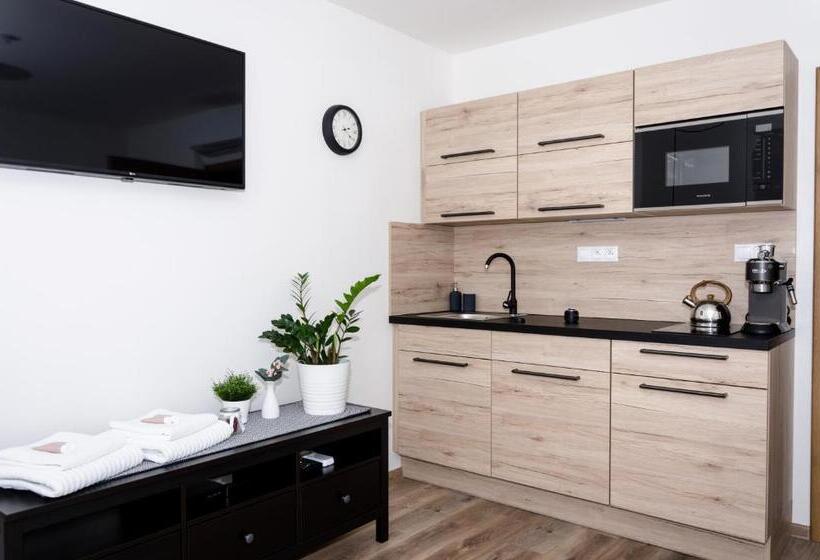 침실 1개 디럭스 아파트, Apartmány U Kotačků