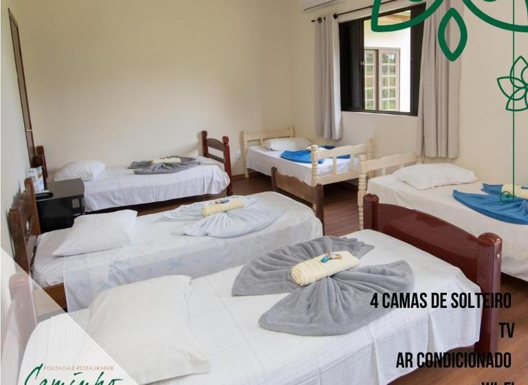 Standart Tek Kişilik Oda, Pousada No Caminho