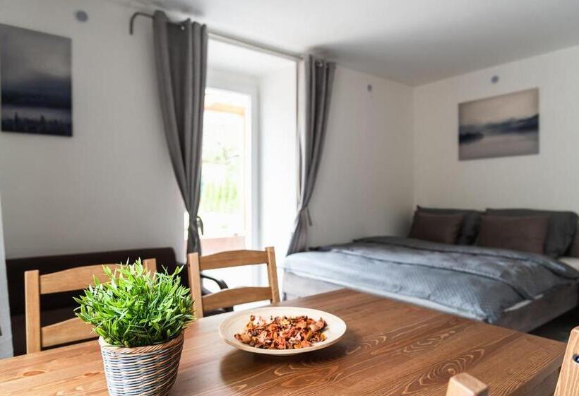 Appartement met 1 Slaapkamer met Terras, Penzion U Pivovaru