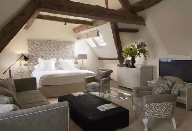 キングサイズベッドのデラックスルーム, Barnsley House