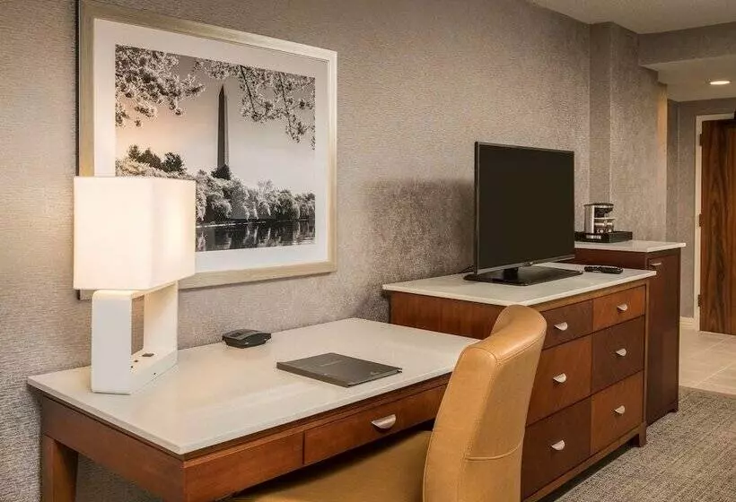 2ダブルベッドのスタンダードルーム, Hilton Washington Dc/rockville Hotel & Executive Meeting Ctr