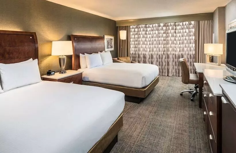 2ダブルベッドのスタンダードルーム, Hilton Washington Dc/rockville Hotel & Executive Meeting Ctr