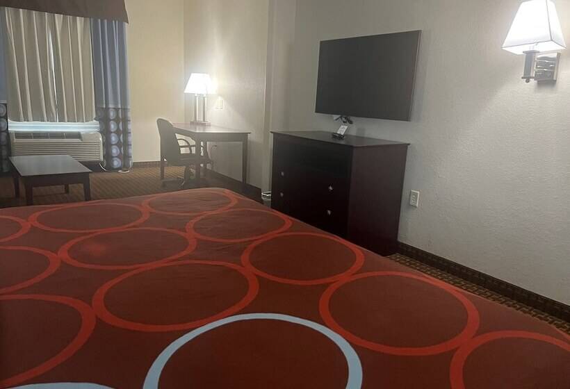 חדר דלוקס מותאם לאנשים עם מוגבלויות, Super 8 By Wyndham Iah West/greenspoint