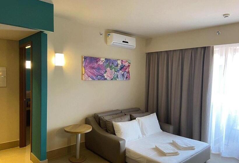 آپارتمان 1 خوابه با چشمانداز استخر, Enjoy Solar Das águas Park Resort