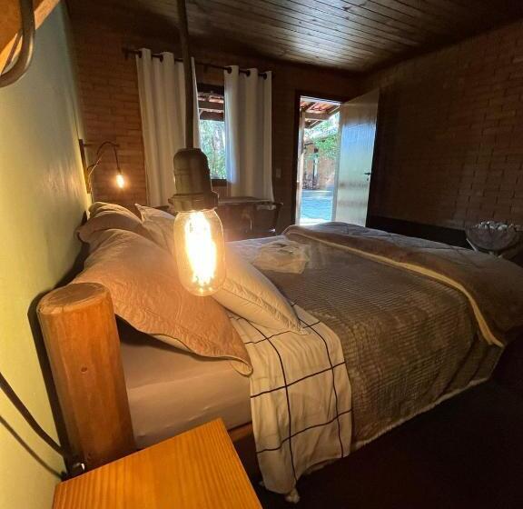 발코니가 있는 스위트, Recanto Dos Sonhos Guest House