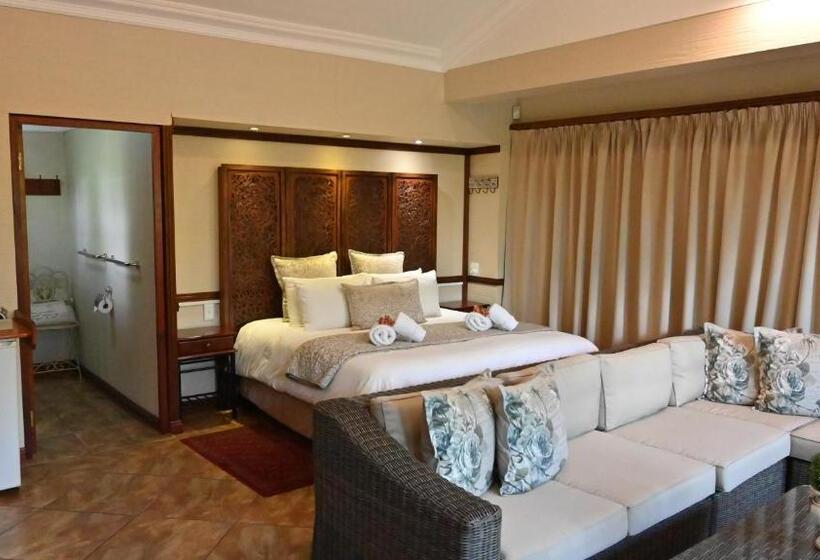 キングサイズベッドのデラックスルーム, Luxury En Suite With Lounge @ 4 Star Guest House