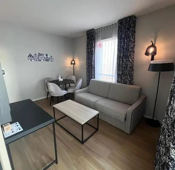 １ベッドルームアパートメント, Citadines Eurometropole Strasbourg