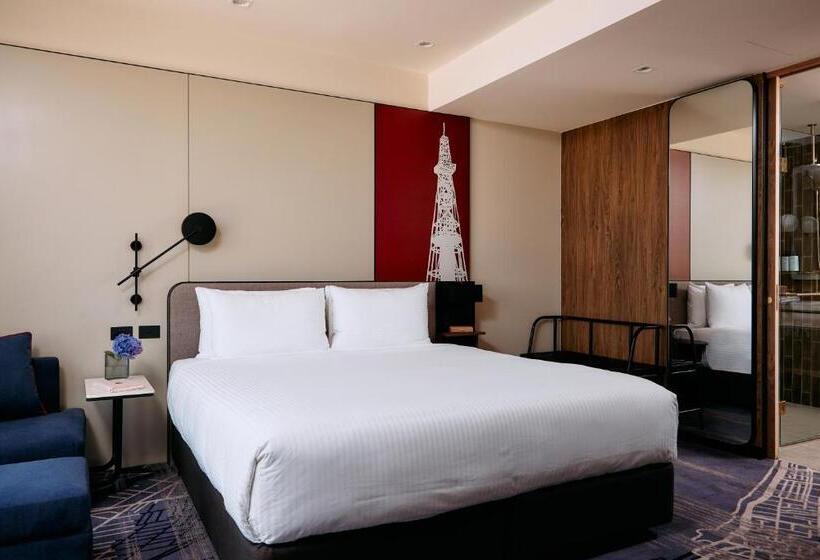 디럭스 룸 킹사이즈 침대, Mercure Melbourne Doncaster