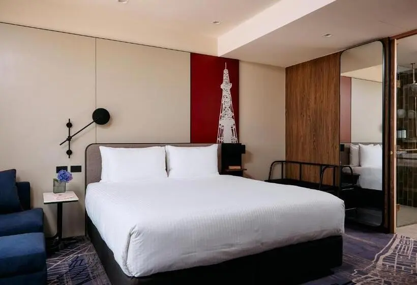 キングサイズベッドのスーペリアルーム, Mercure Melbourne Doncaster
