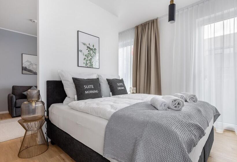 발코니가 있는 스위트, Limehome Gutersloh Eickhoffstraße