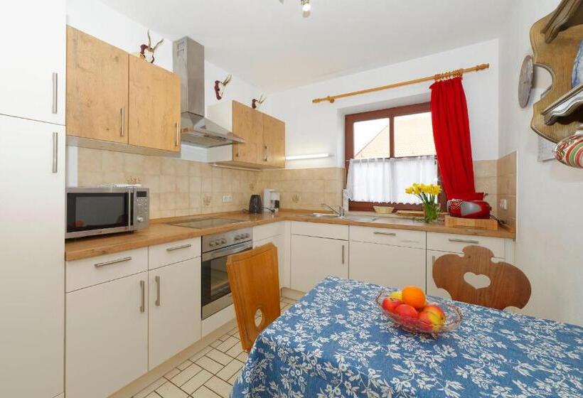 庭の見える1ベッドルームアパートメント, Gästehaus Koyerbauer Boardinghouse