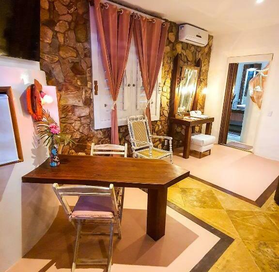 가든 전망 스위트, Pousada Lua De Charme