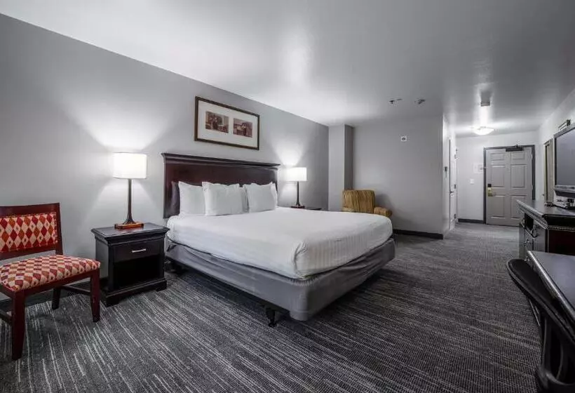 身障者適用キングサイズベッドルーム, Country Inn & Suites By Radisson, Ontario At Ontario Mills, Ca