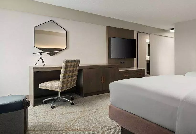 ２ダブルベッドのスタンダードルーム, Doubletree By Hilton Pittsburgh Airport