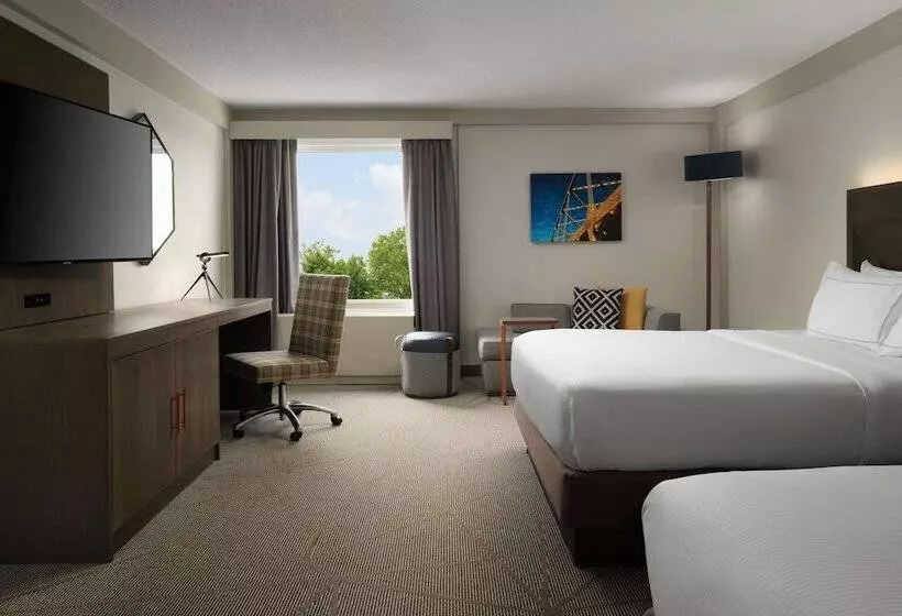 ２ダブルベッドのスタンダードルーム, Doubletree By Hilton Pittsburgh Airport