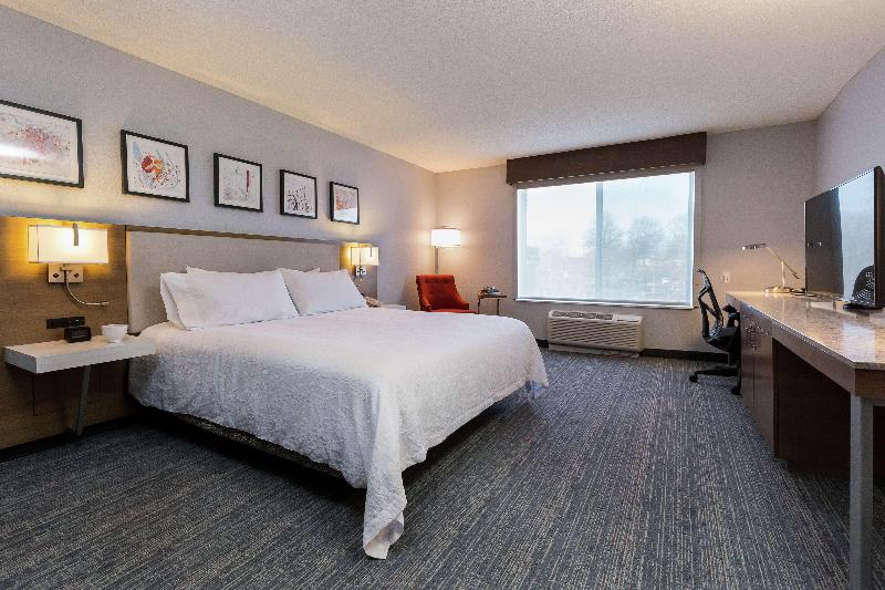 带大床的标准间, Hilton Garden Inn Atlanta Northpoint