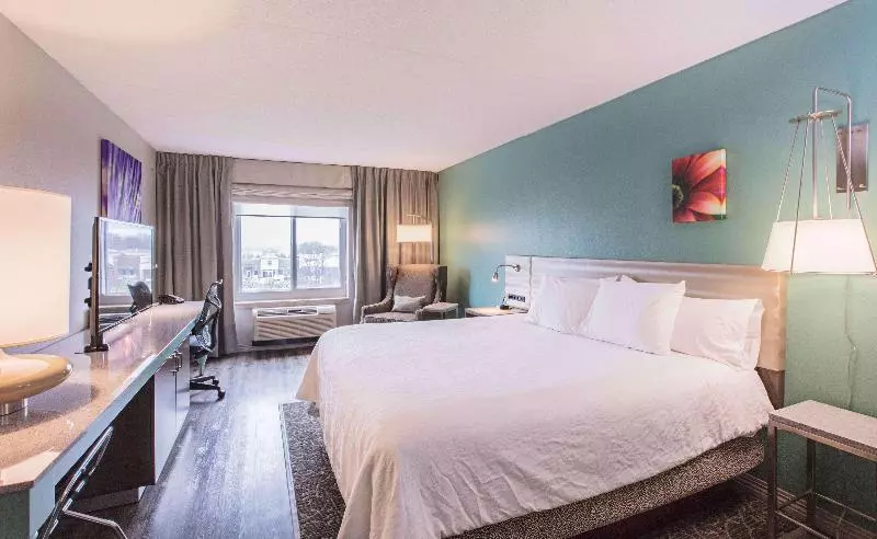 キングサイズベッドのスタンダードルーム, Hilton Garden Inn Des Moines/urbandale