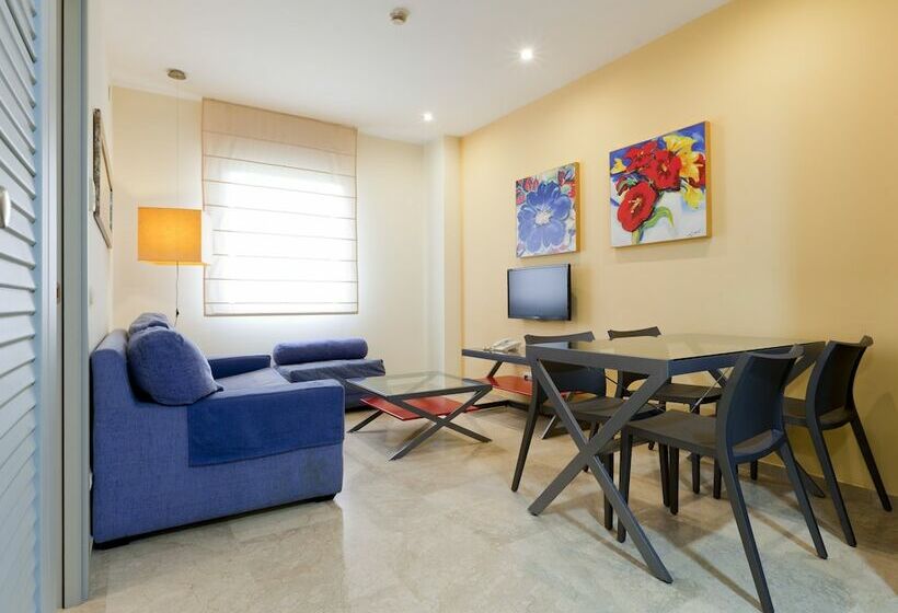 Апартаменты 1 Спальня, Apartamentos Vértice Sevilla Aljarafe