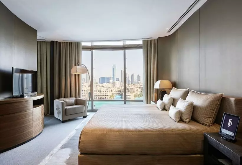 سوئیت با چشم‌انداز, Armani Hotel Dubai, Burj Khalifa