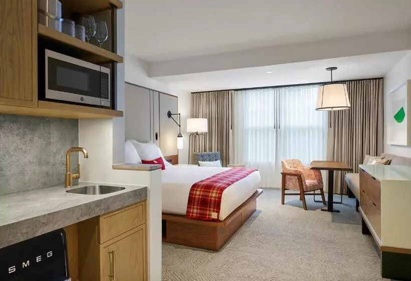اتاق لوکس با تخت بزرگ, Limelight Hotel Aspen