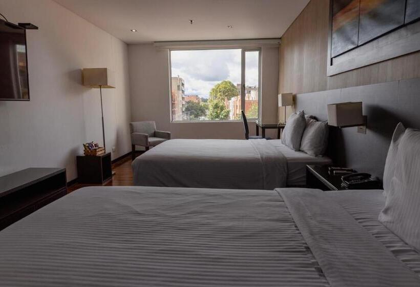 스탠다드 룸 더블 침대 2개, One Sixteen