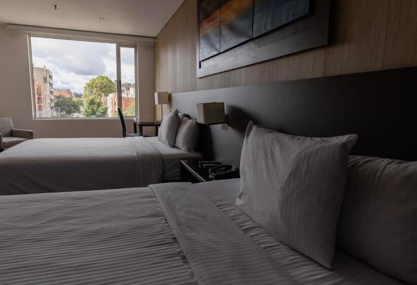 스탠다드 룸 더블 침대 2개, One Sixteen