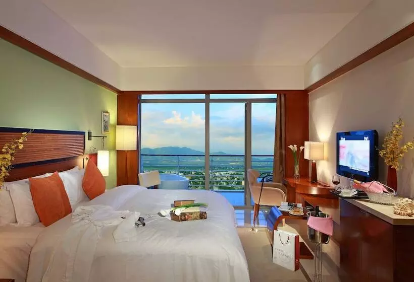 Deluxe-huone Puutarhanäkymä, Grand Soluxe Hotel And Resort Sanya
