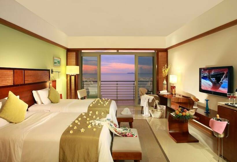 디럭스 룸 바다 전망, Grand Soluxe Hotel And Resort Sanya