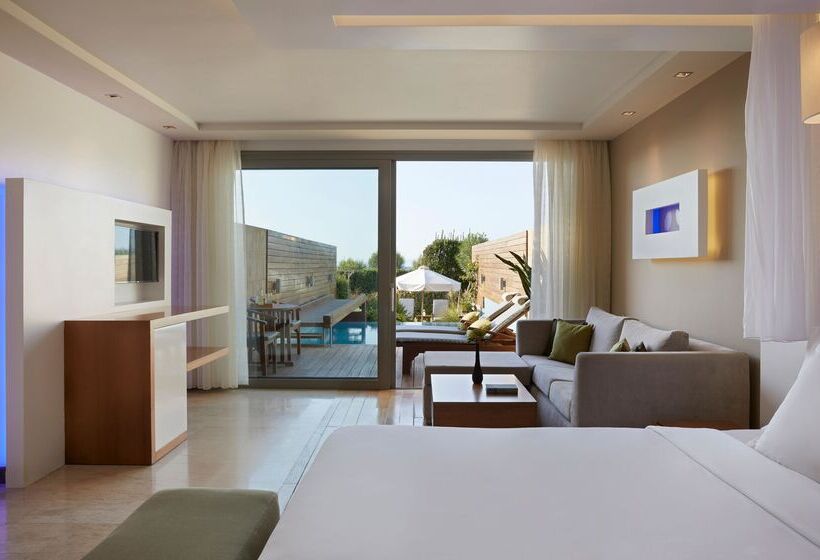 جناح مزود بحمام سباحة, Elite Suites By Rhodes Bay