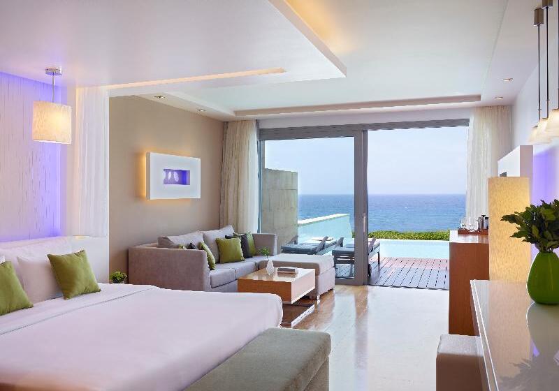 جناح مطلّ علي البحر, Elite Suites By Rhodes Bay