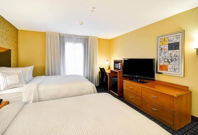 غرفه قياسيه سريرين مزدوجين, Fairfield Inn & Suites Tampa Fairgrounds/casino