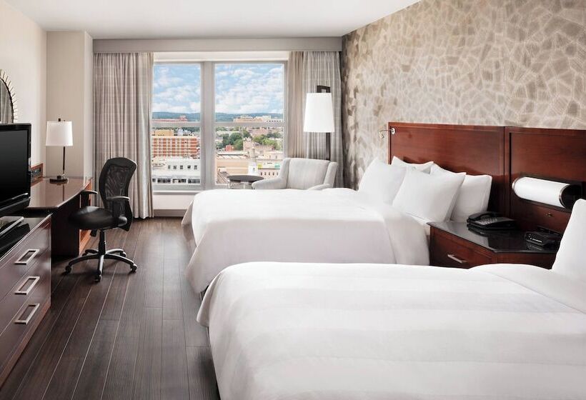 Номер Стандарт 2 Двуспальные Кровати, Lancaster Marriott At Penn Square