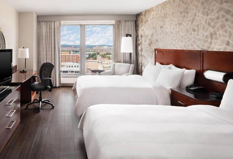 Номер Стандарт 2 Двуспальные Кровати, Lancaster Marriott At Penn Square