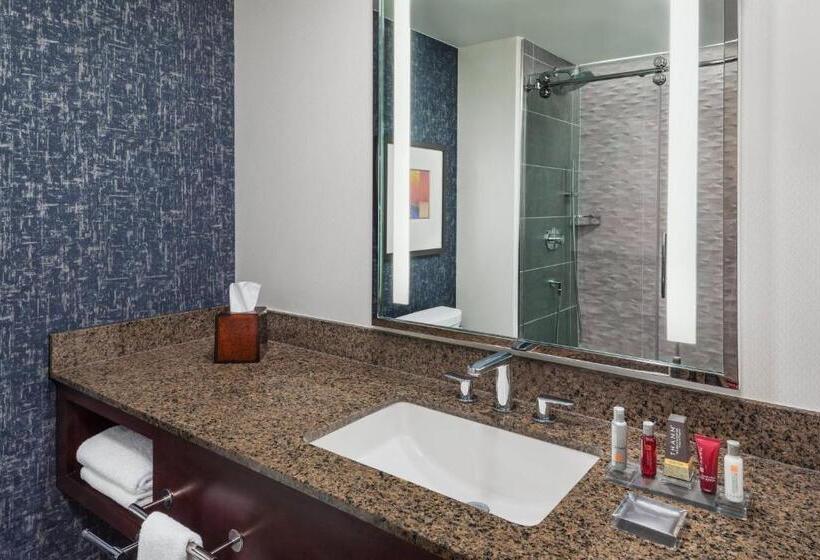 身障者適用キングサイズベッドルーム, Lancaster Marriott At Penn Square