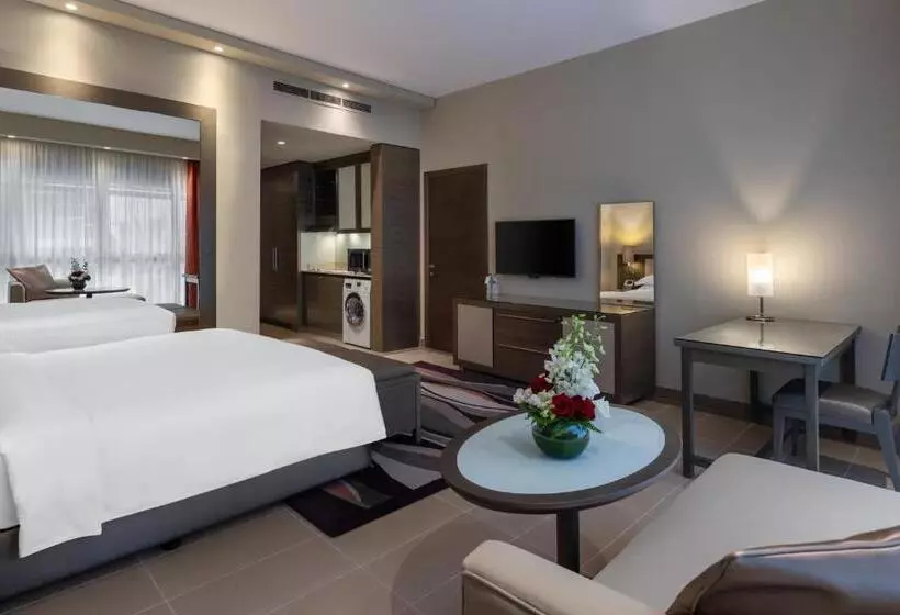 キングサイドベッドのスタンダードワンルーム, Park Arjaan By Rotana, Abu Dhabi