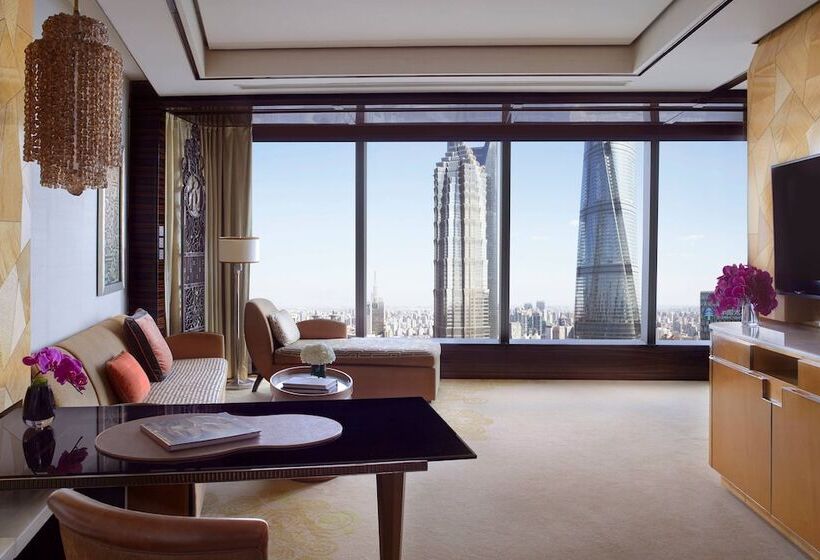 Люкс с Видом, The Ritzcarlton Shanghai, Pudong