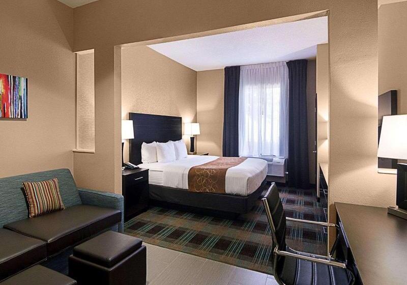 Люкс Кровать Кинг, Comfort Suites Houston West At Clay Road