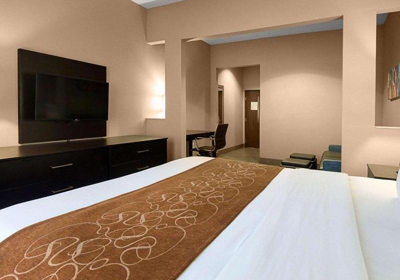 Люкс Кровать Кинг, Comfort Suites Houston West At Clay Road