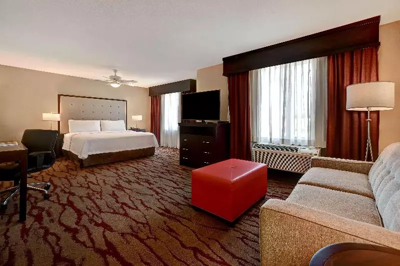 キングサイドベッドのスタンダードワンルーム, Homewood Suites By Hilton Albuquerque Airport