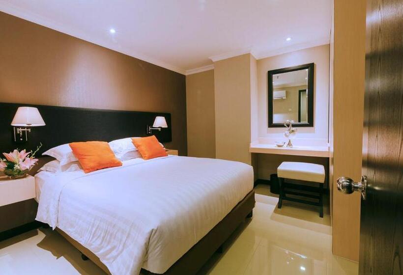 침실 3개 아파트, Kristal Hotel Jakarta