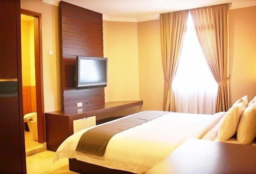 デラックススイート２ベッドルーム, Travellers Suites Serviced Apartments