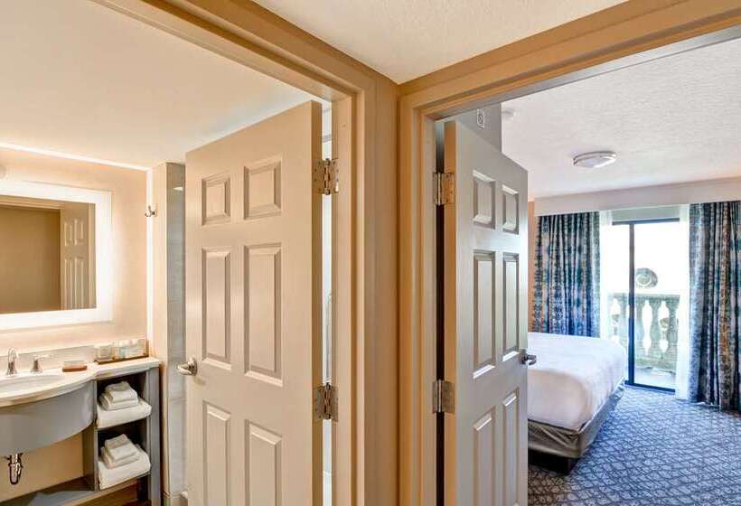 스위트 킹사이즈 침대, Embassy Suites By Hilton Raleigh Durham Airport Brier Creek