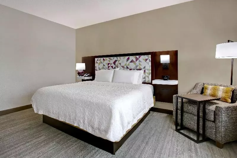 キングサイズベッドのスタンダードルーム, Hampton Inn & Suites Dallas Desoto