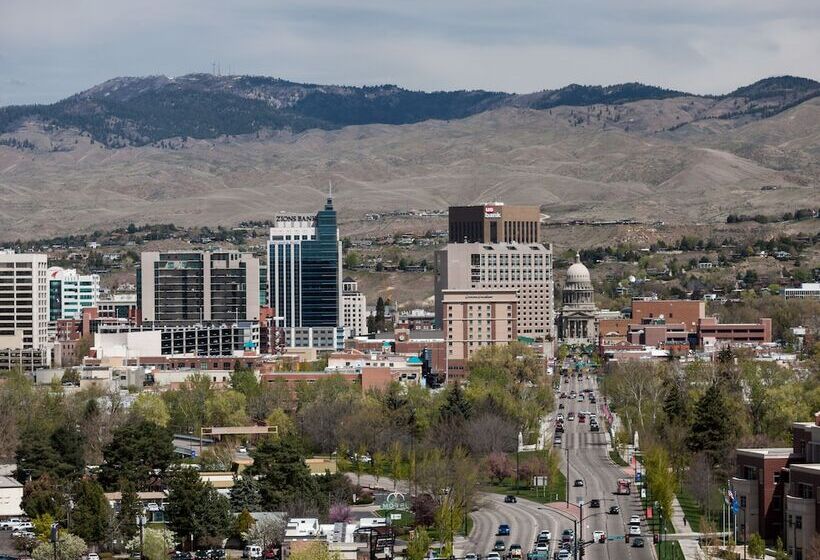 חדר סטנדרט מיטה זוגית, Hampton Inn & Suites Boisedowntown