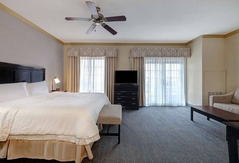 סטודיו סטנדרט מיטה זוגית, Hampton Inn & Suites Galveston