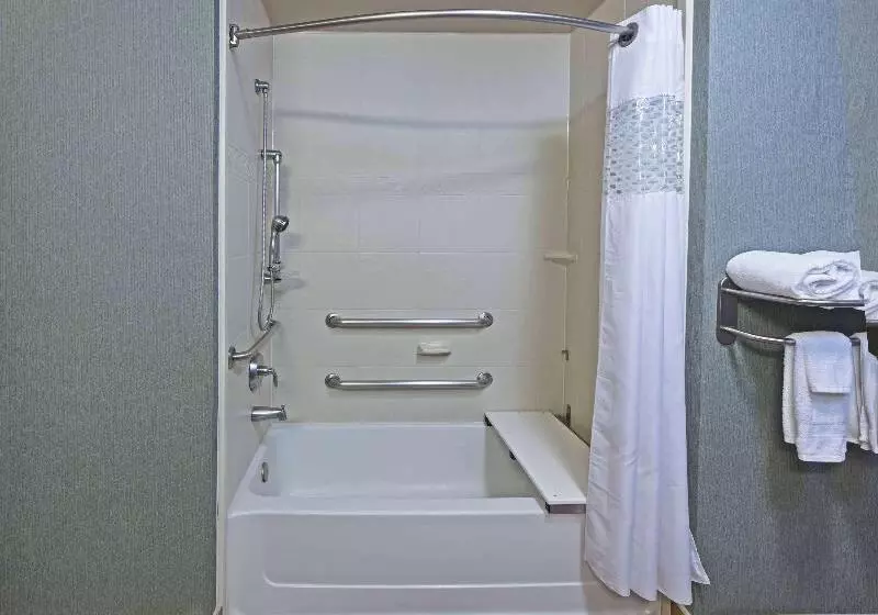 キングサイズベッドのスタンダードルーム, Hampton Inn & Suites Lake Jacksonclute