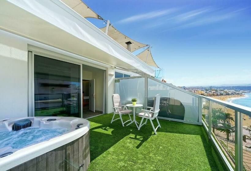 Полулюкс Одноместный с Террасой, Aloe Canteras